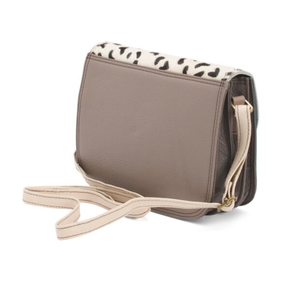 SORUKA Leather Tilly Animal Print Crossbody - Picture 4 of 4